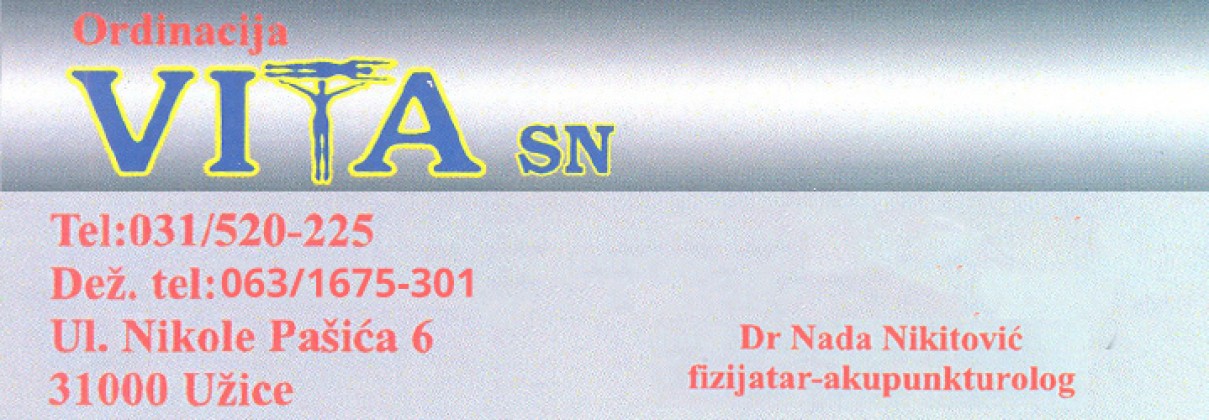 VITA  SN▲ 031/520-225 ▲ Užice