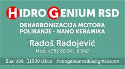 HidroGenium RSD ▲ 060/341-93-42▲Dekarbonizacija motora Užice